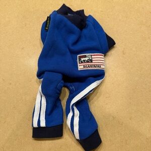 Fitwarm Dog Clothes Sweatsuit Outfit Royal Blue Size X Small